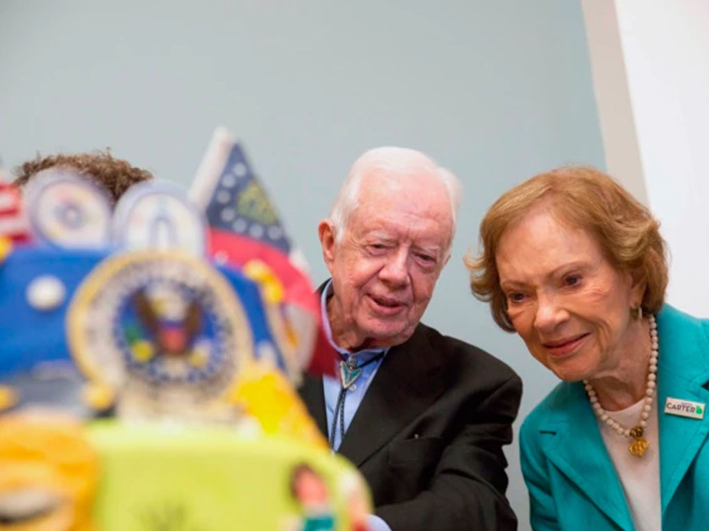 Jimmy Carter rayakan hut 90