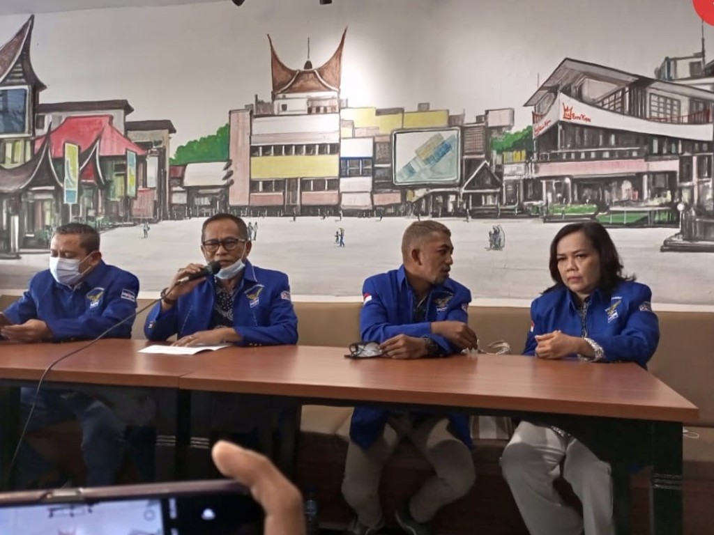 jumpa pers Partai Demokrat