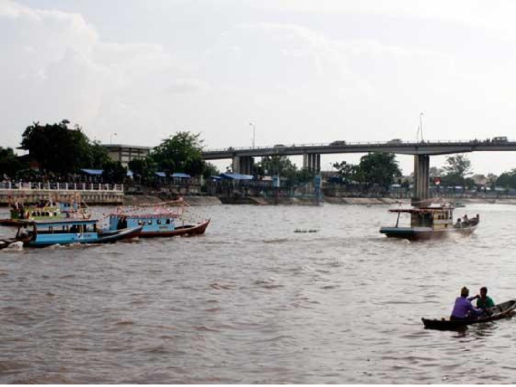 Sungai Siak di Pekanbaru