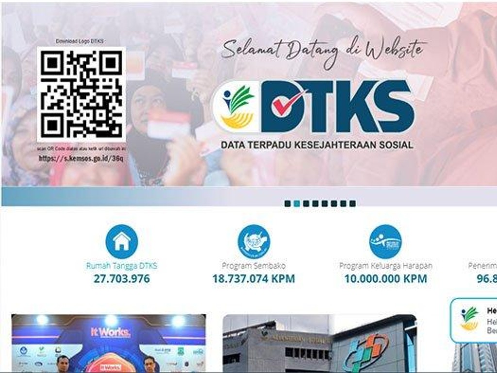 Data Terpadu Kesejahteraan Sosial (DTKS) Kemensos