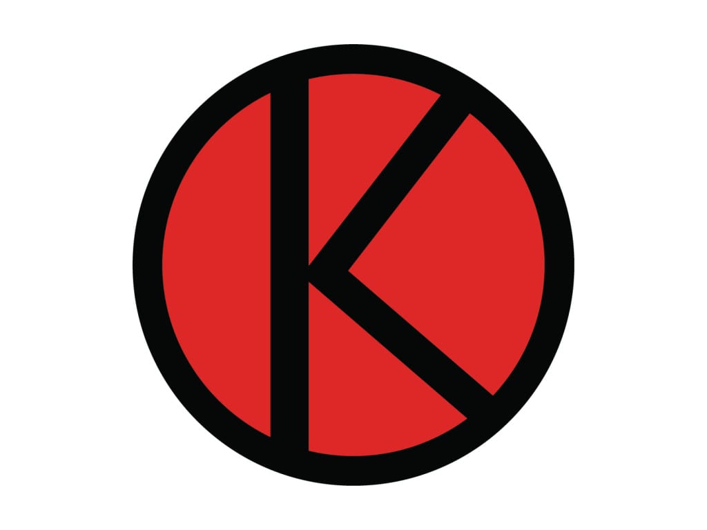 Simbol lingkaran merah