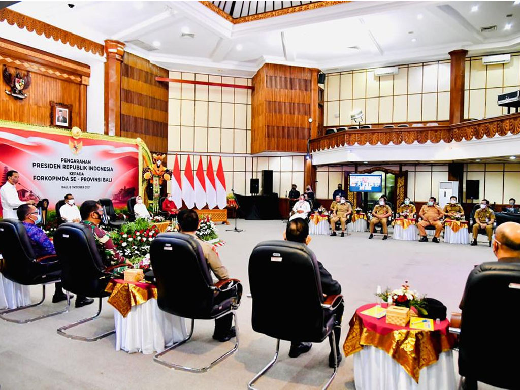 pengarahan jokowi di denpasar
