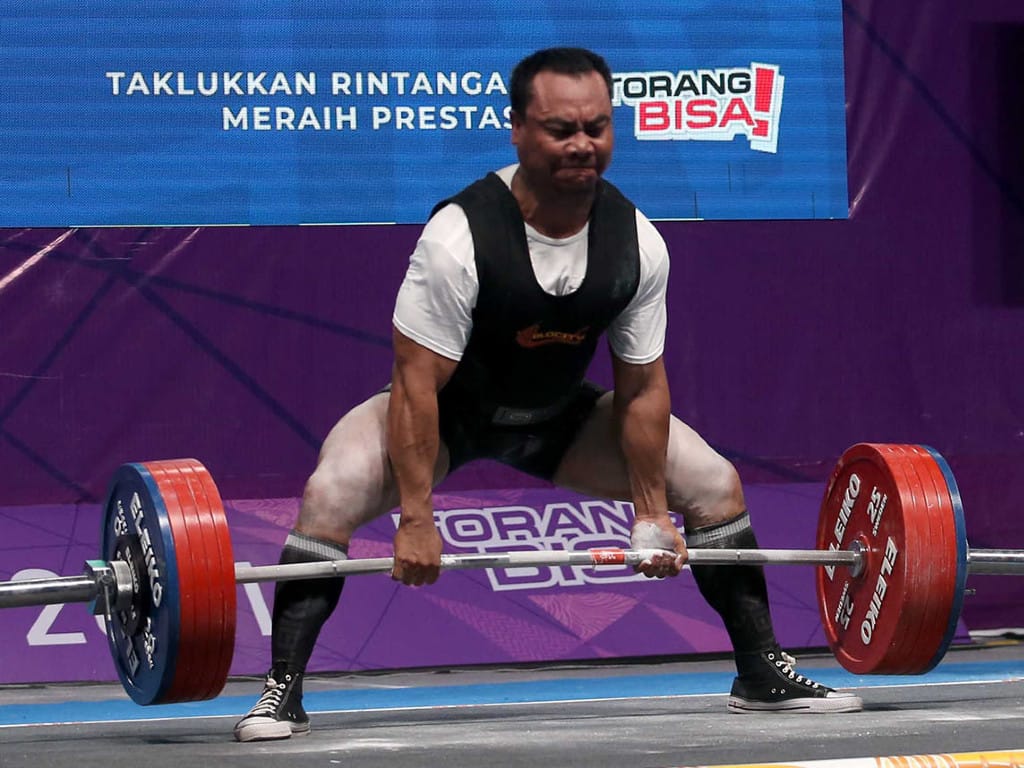 Lifter Tuan Rumah PON Mengamuk