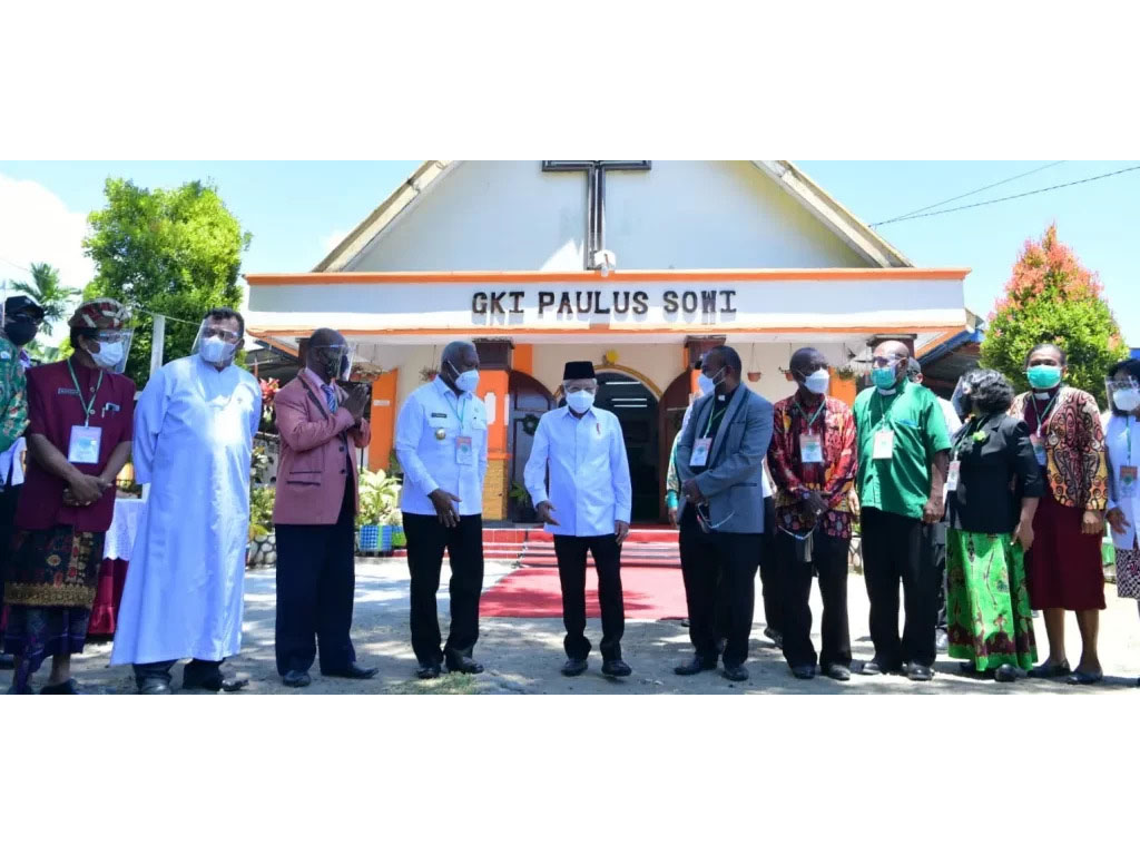 wapres pertemuan tokoh agama papua