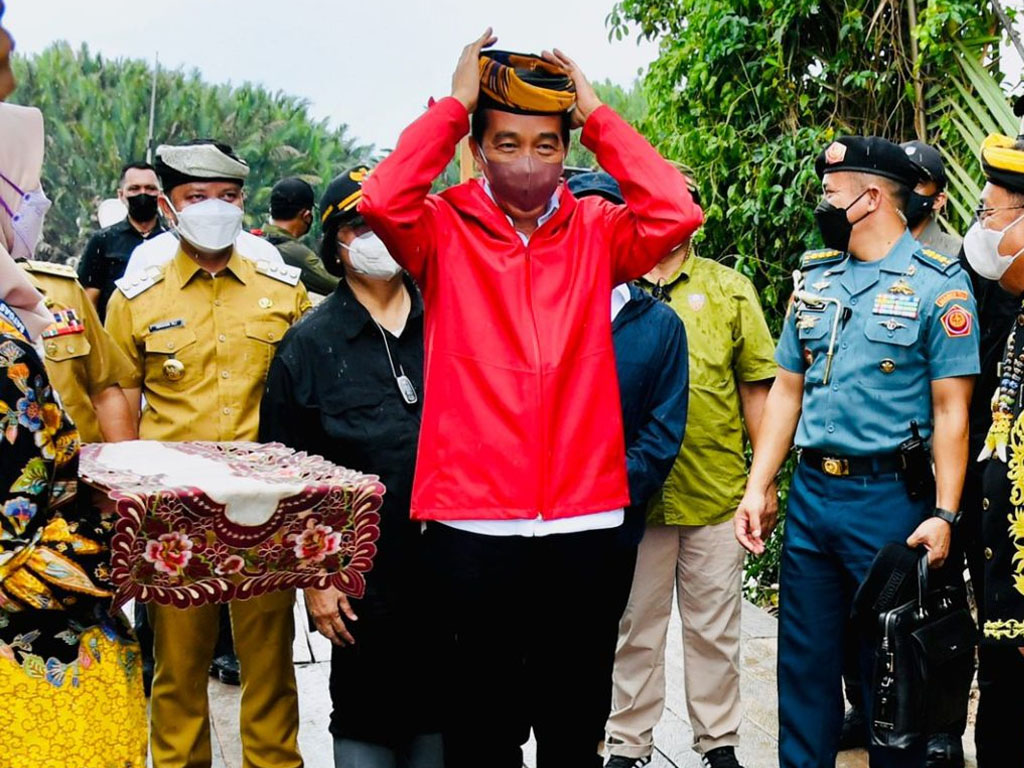 jokowi di kaltara