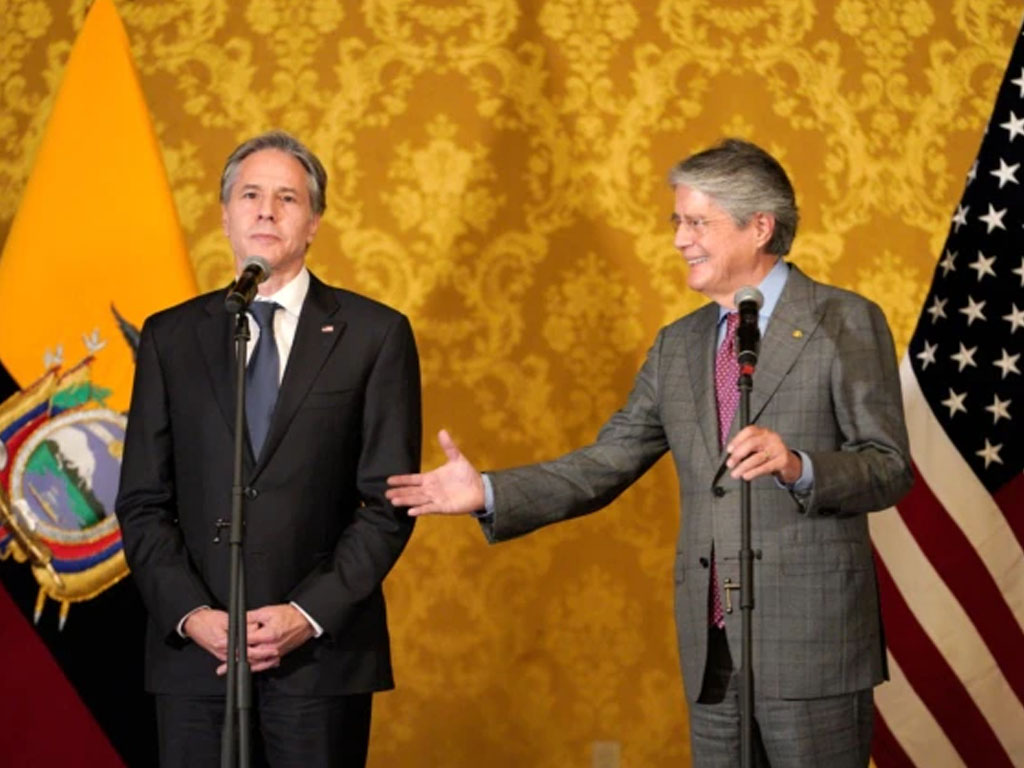 menlu blinken dan presiden equador