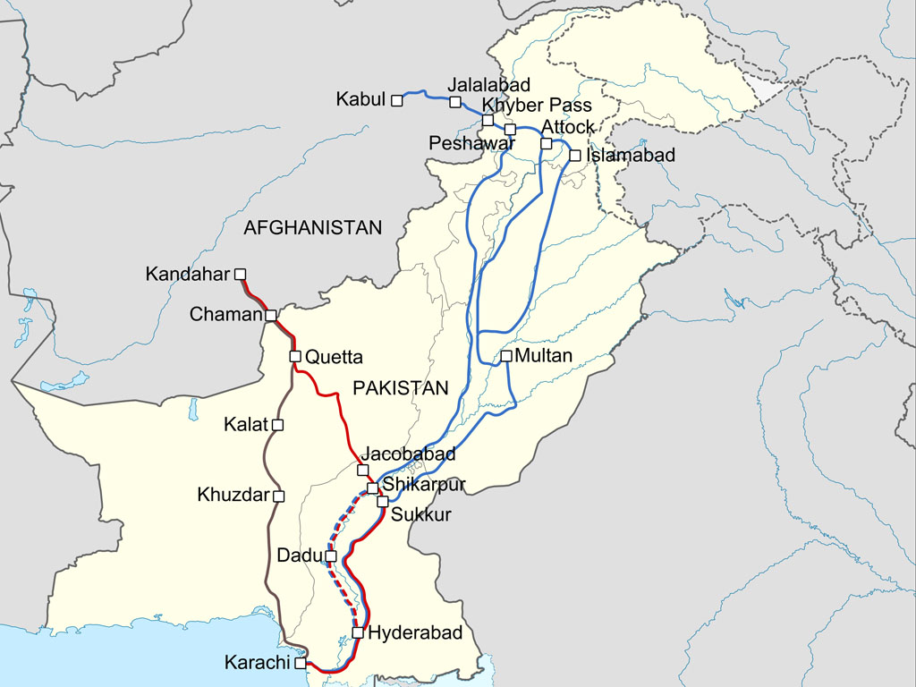 perbatasan afghanistan dan pakistan