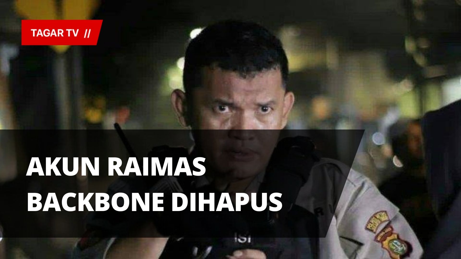 Video: Akun Raimas Backbone Dihapus | Tagar