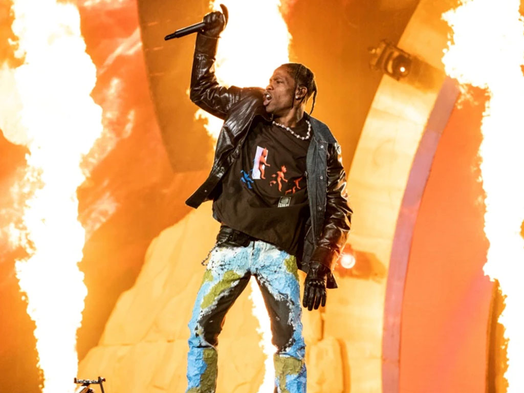 Rapper Travis Scott