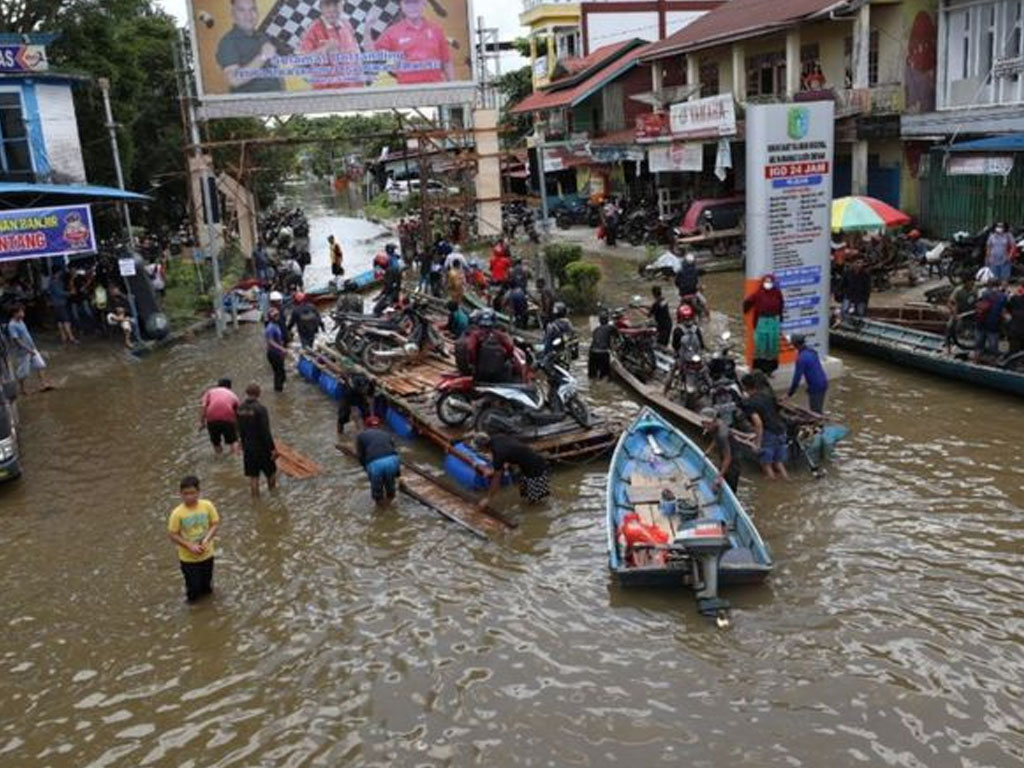 banjir di sintang kalbar