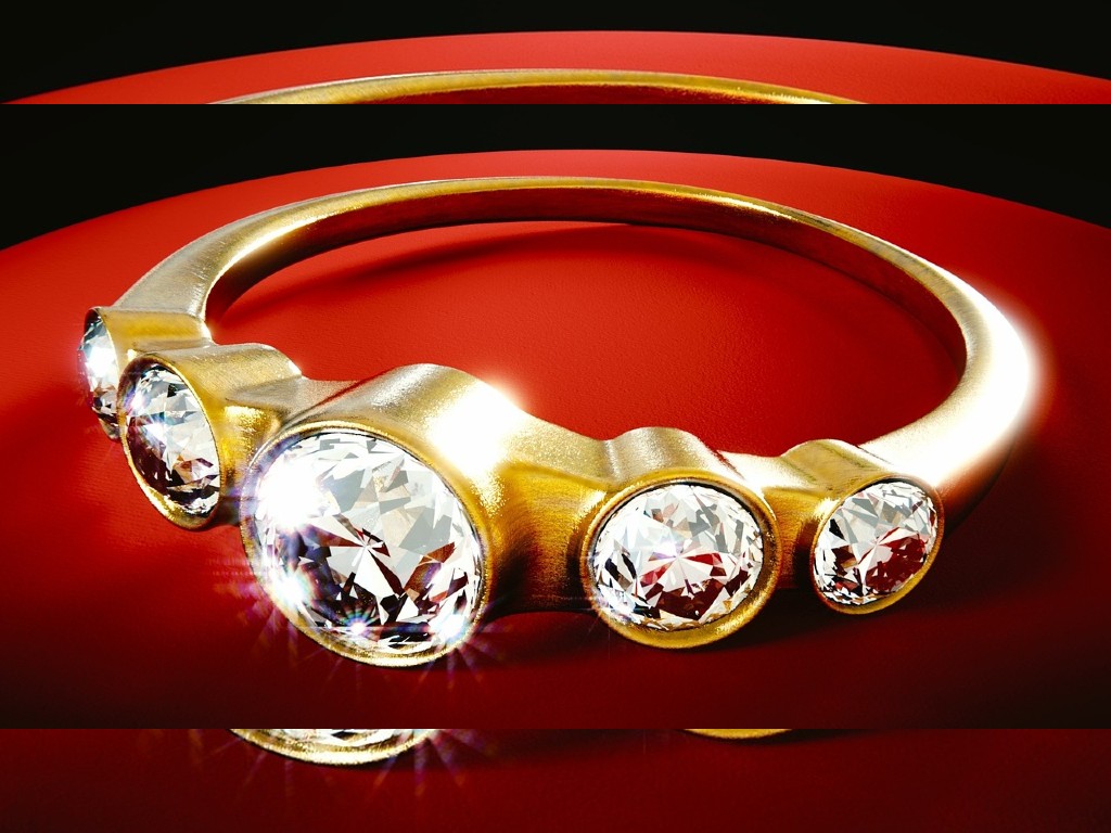 Реклама золотого кольца.