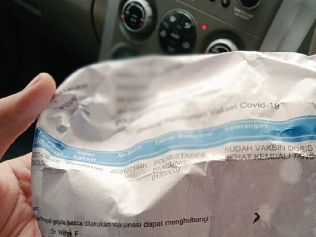 Sertifikat Vaksinasi