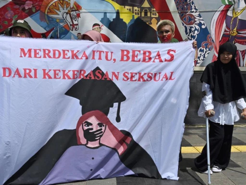 protes kekerasan seksual di kampus