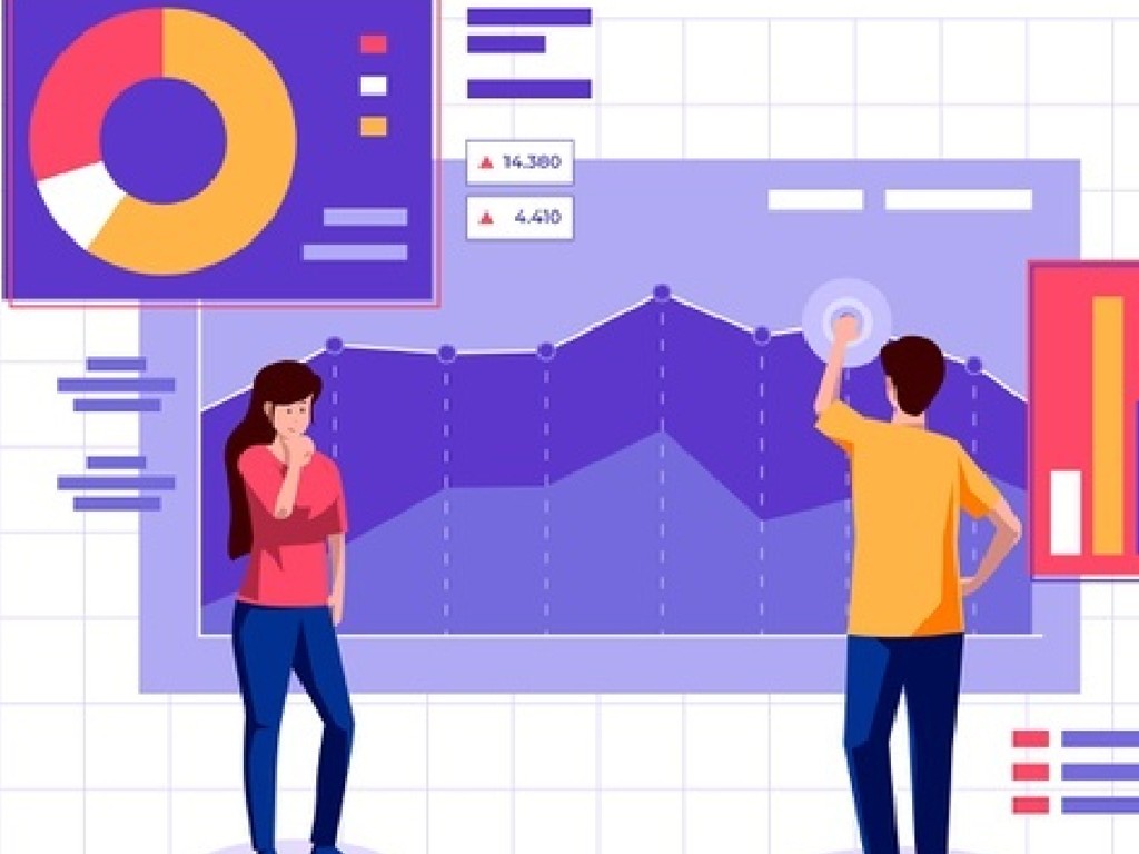 Grafik Saham Menurun