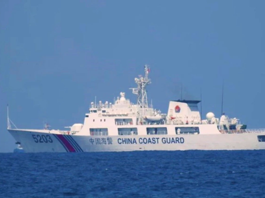 kapal penjaga pantai china