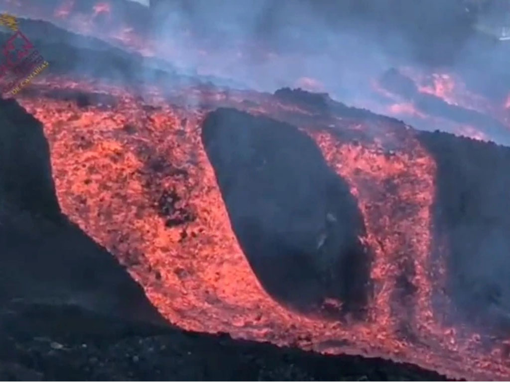 aliran lava la palma