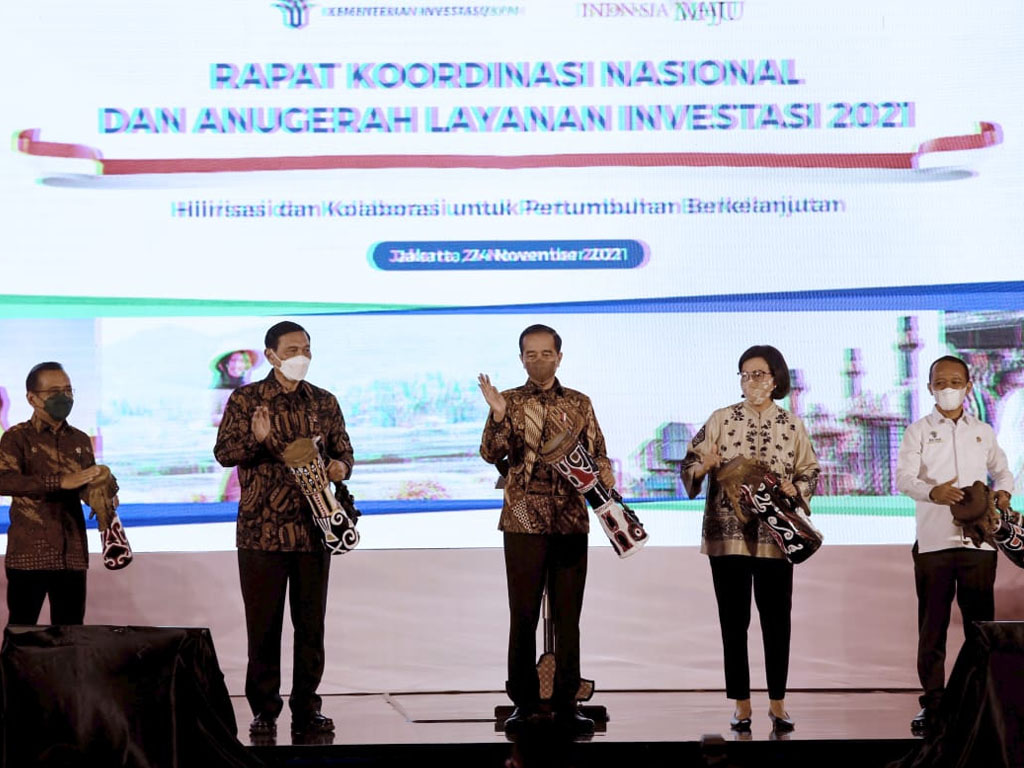 jokowi buka rapat investasi