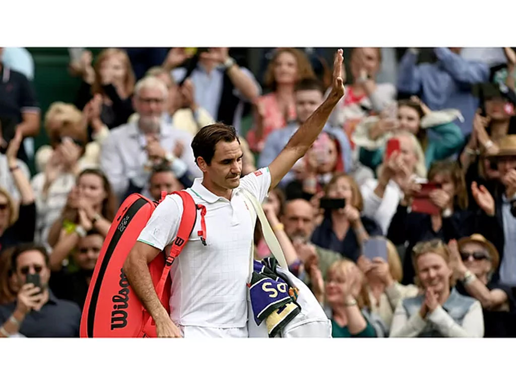 federer lambai penonton wimbledon