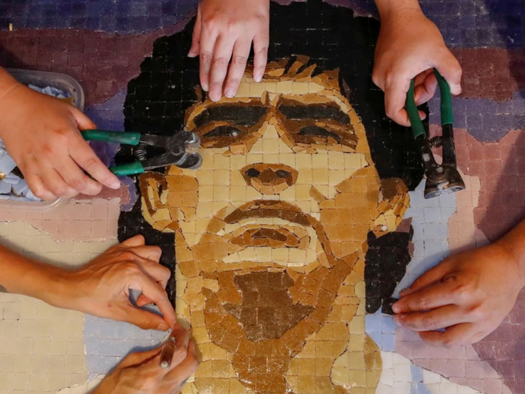 mosaik maradona