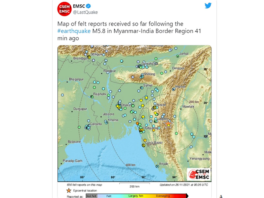 gempa india myanmar
