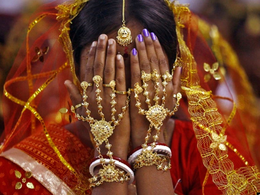 pengantin di india