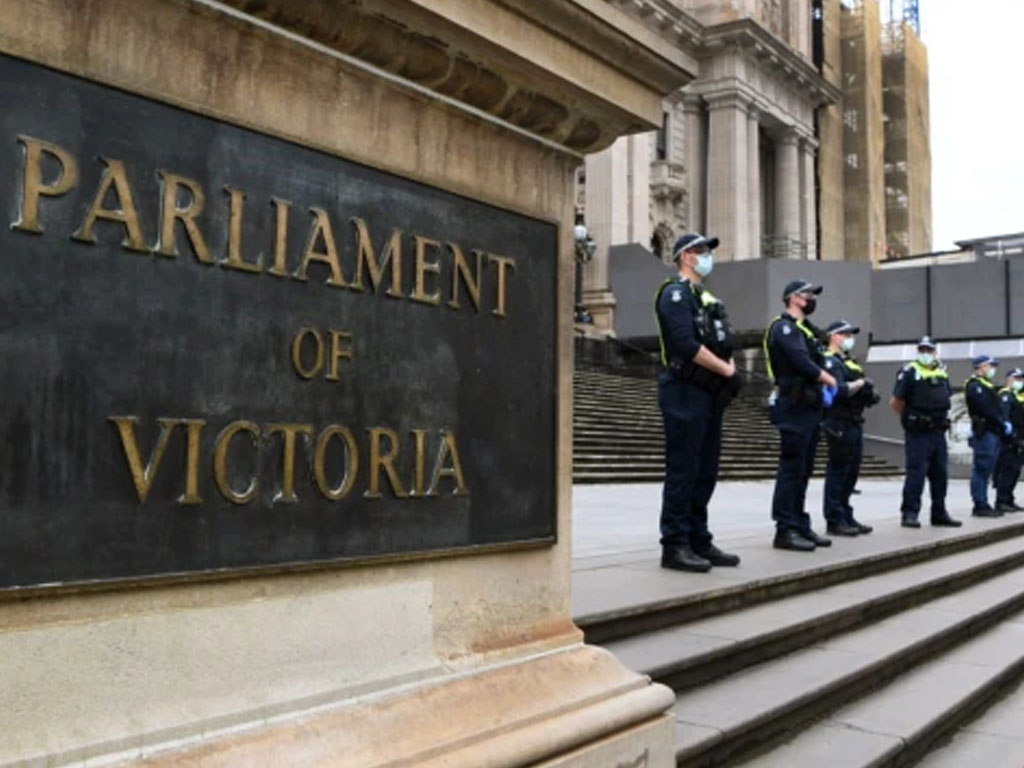 gedung parlemen Victoria di Melbourne