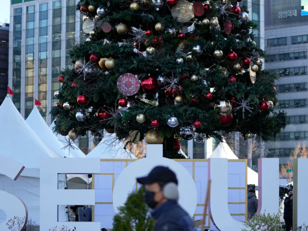 dokorasi natal di seoul
