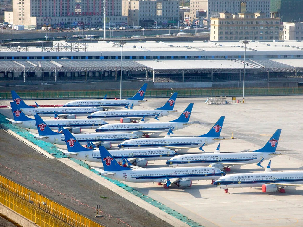 boeing max 737 di bandara china