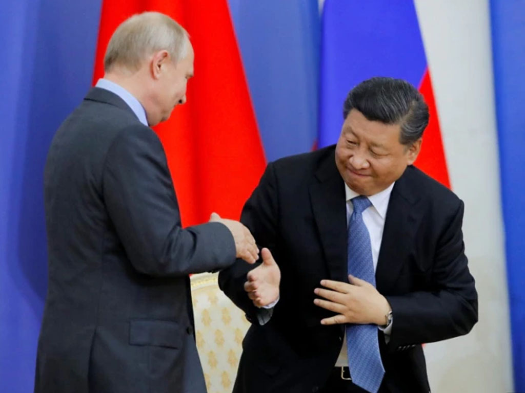 putin dan xi di rusia