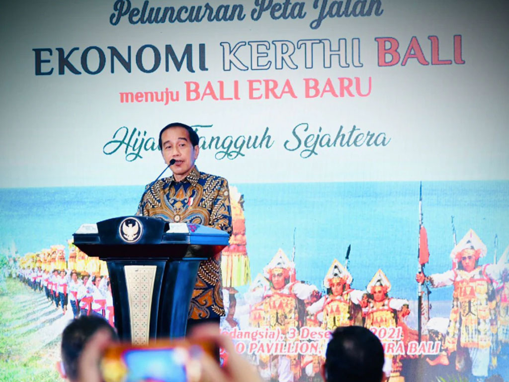 jokowi peluncuran peta jalan bali