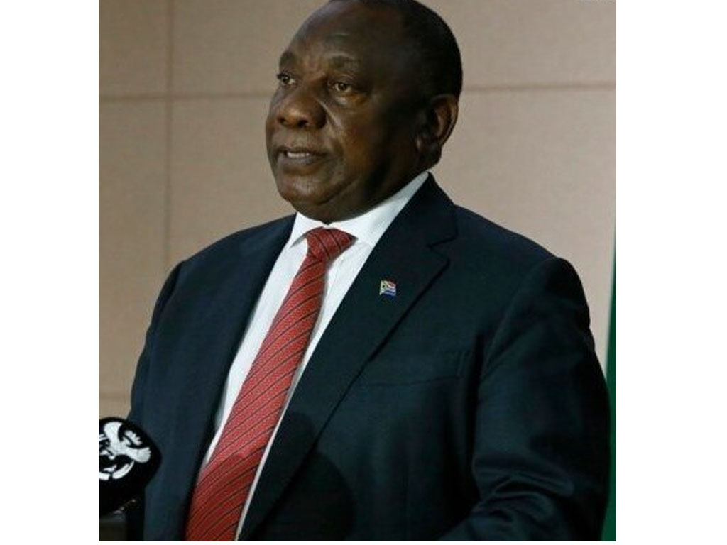 Presiden Afrika Selatan Cyril Ramaphosa