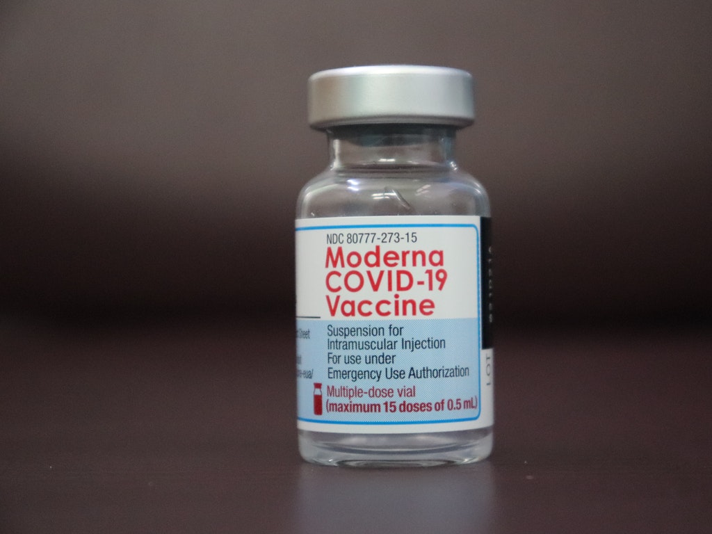 Ilustrasi vaksin Moderna