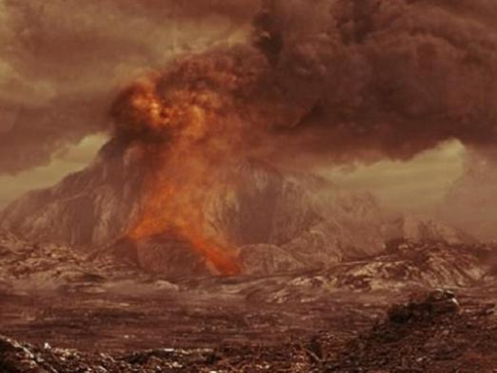 Gunung berapi di planet Venus