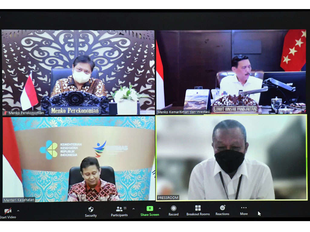menko airlangga konpres