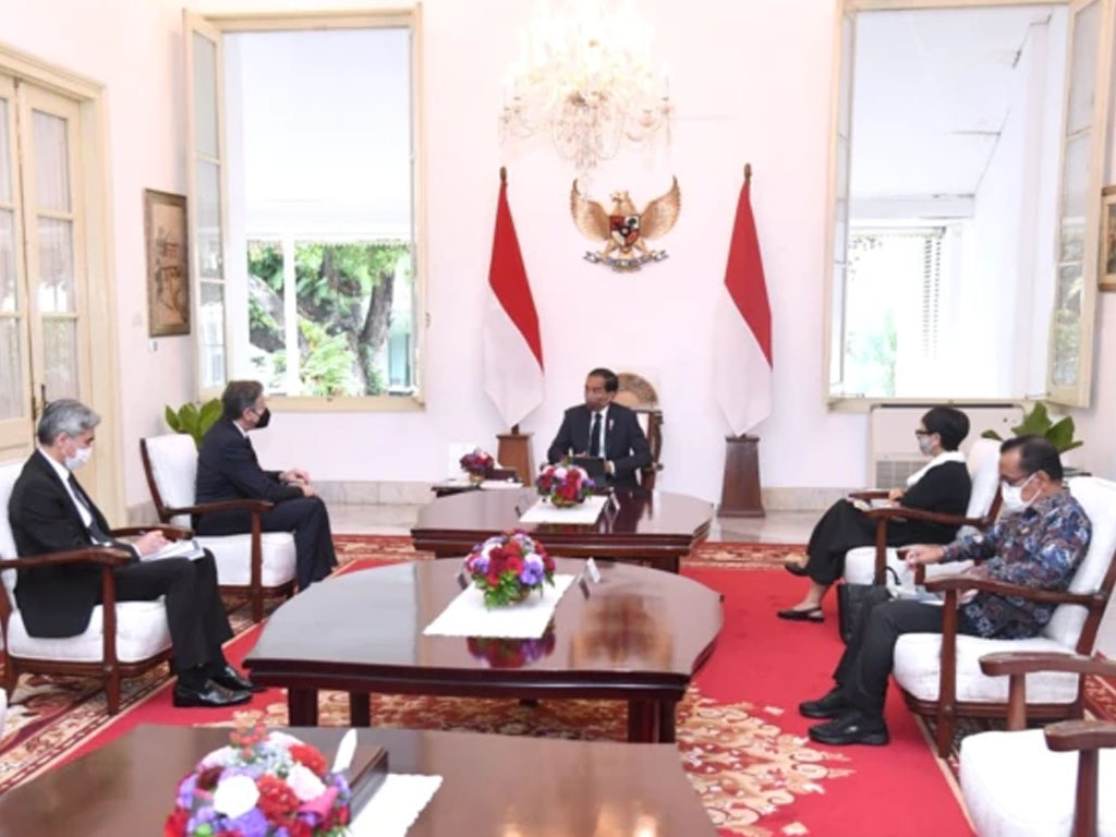 pembicaraan jokowi dan blinke di istana jakarta