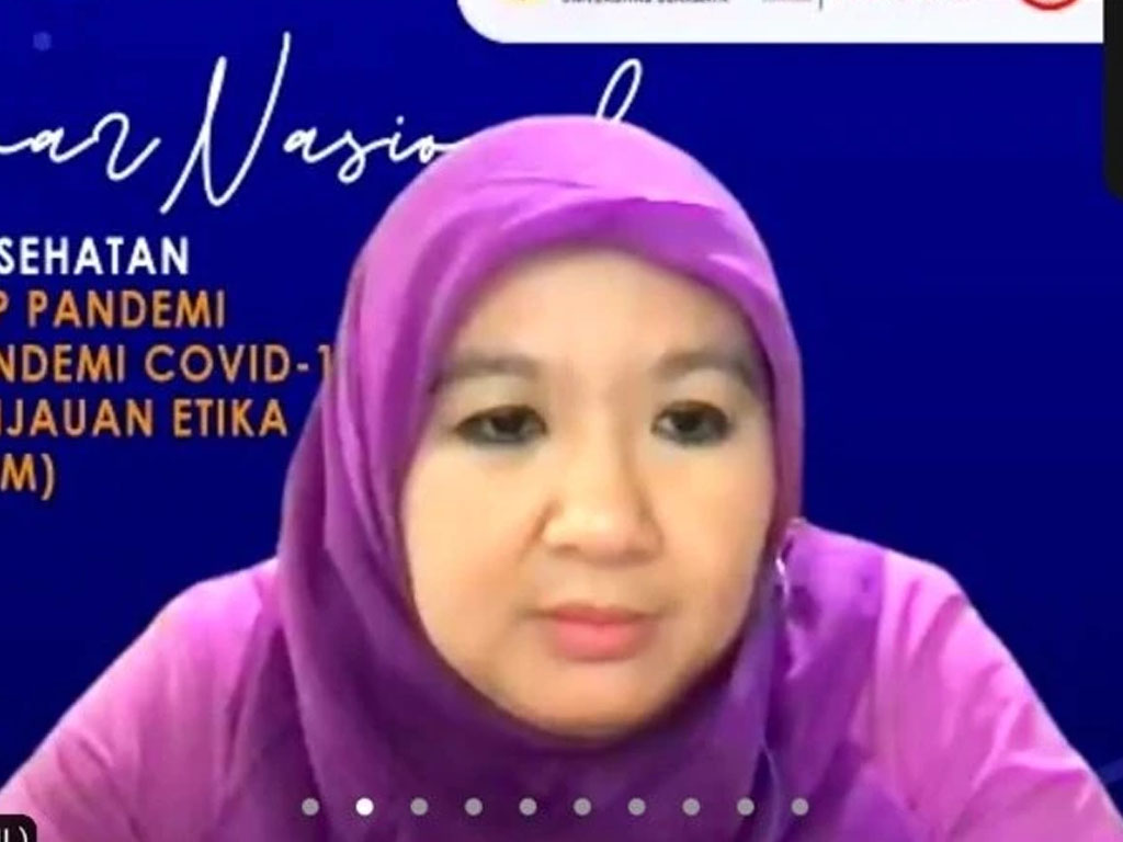 Jubir Vaksinasi Covid-19 Kemenke Siti Nadia Tarmidzi