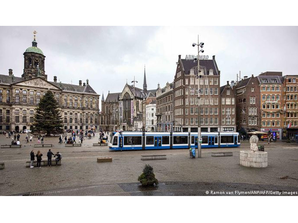 Amsterdam setelah pemberlakuan lockdown