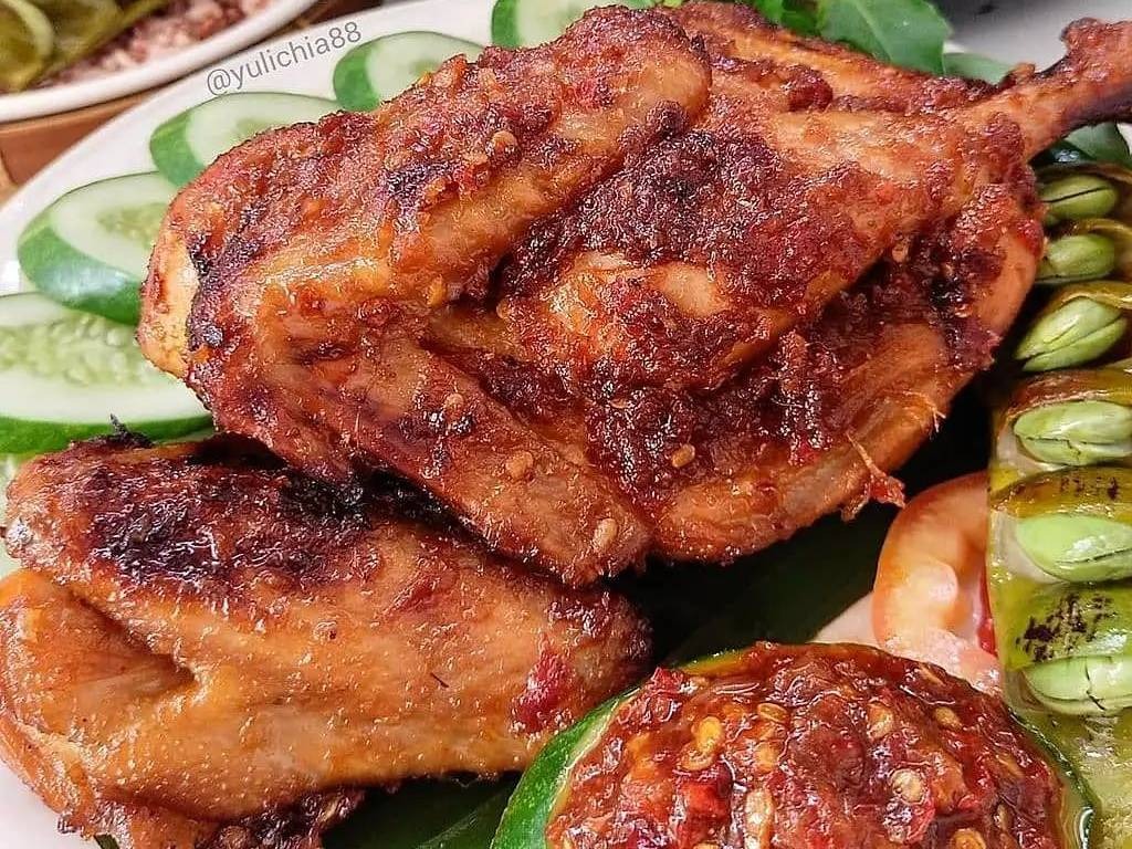 Resep Ayam Panggang Bumbu Rujak