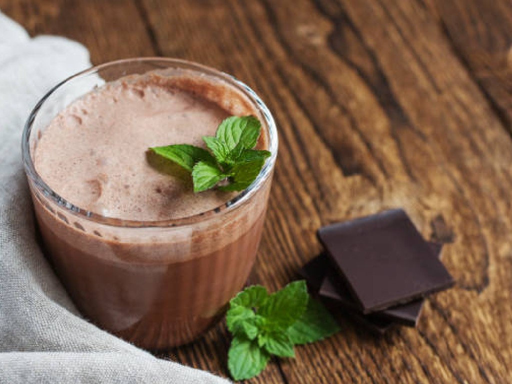 Chocolate Mint Milkshake