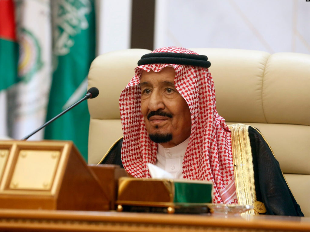 Raja Salman di Mekkah