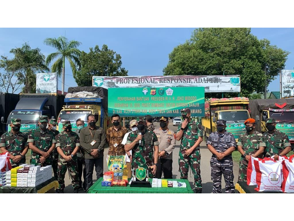 konpres danrem lw tentang banpres banjir