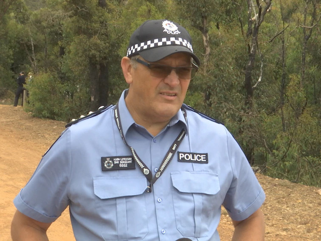 Hugh Letessier dari Kepolisian Australia Barat