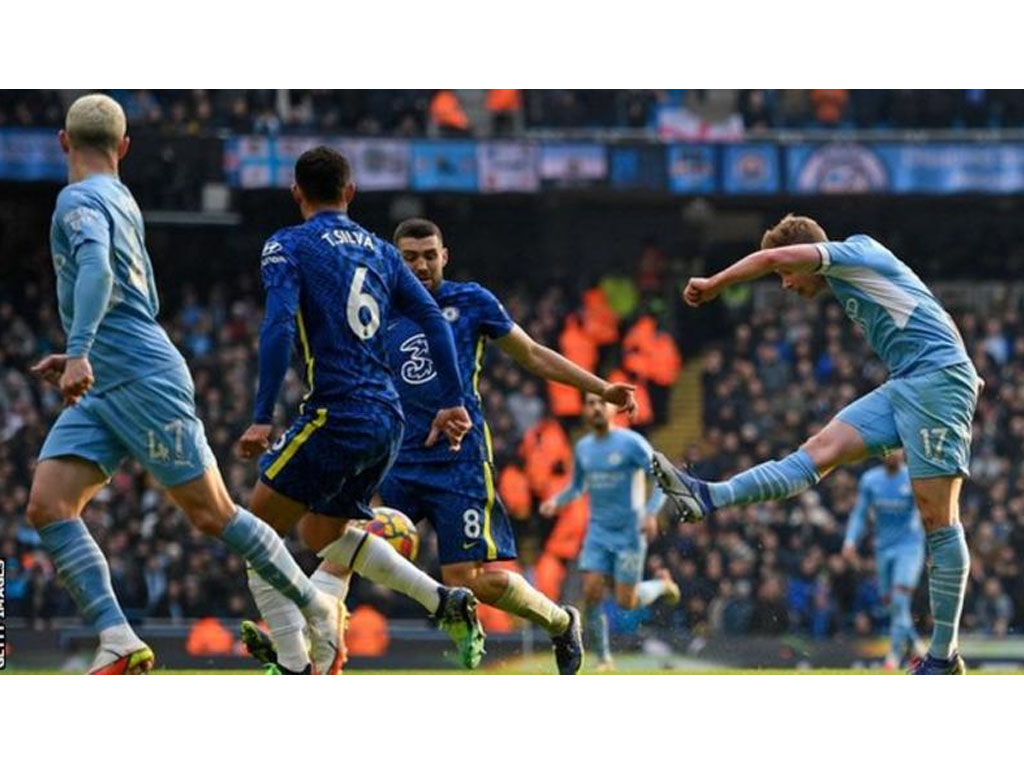 gol city ke gawang chelsea