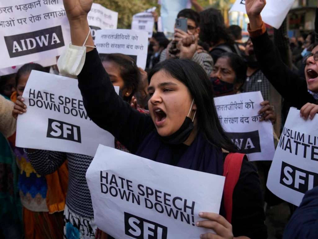 aktivis india serukan hentikan ujaran kebencian
