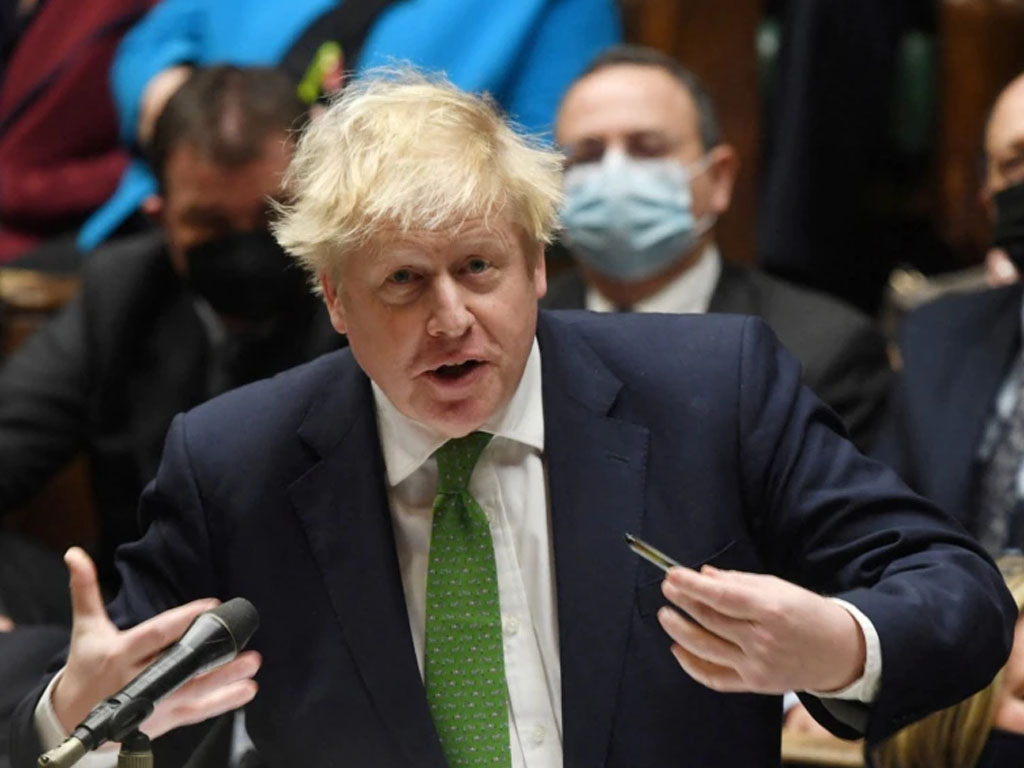 pm johnson di sidang parlemen