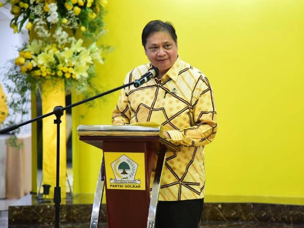 Ketua Umum DPP Partai Golkar Airlangga Hartarto