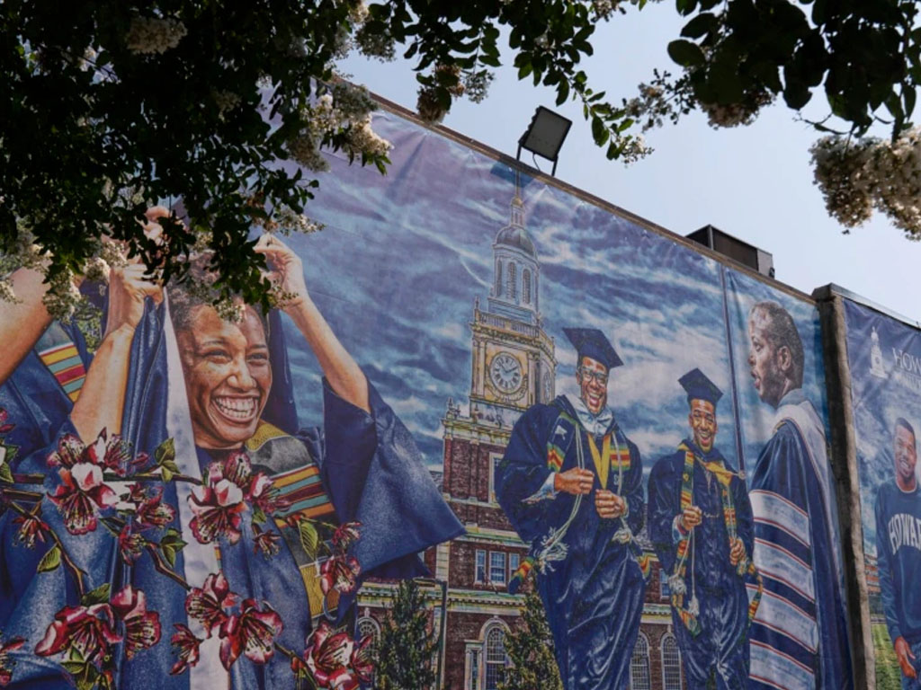 mural di kampus amerika