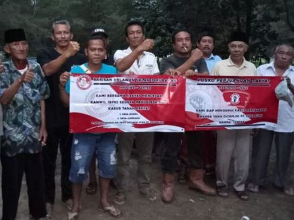 Bara JP dan Pospera advokasi tanah warga Banten
