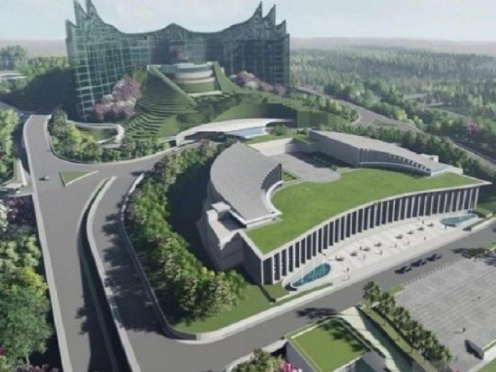 Desain proyek IKN Indonesia