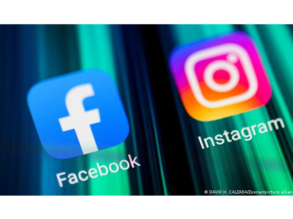 Logo Facebook dan Instagram